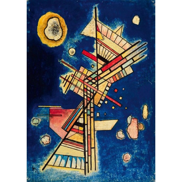 Ciemny chłód, Wassily Kandinsky (1000el.) - Sklep Art Puzzle